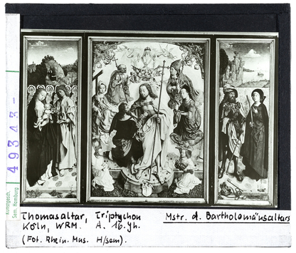 Vorschaubild Meister des Bartholomäus-Altars: Thomasaltar. Köln, Wallraf-Richartz-Museum 